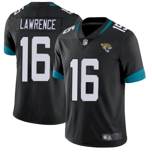 Men's Jacksonville Jaguars #16 Trevor Lawrence Black NFL Vapor Untouchable Limited Stitched Jersey Men's Jacksonville Jaguars #16 Trevor Lawrence Black NFL Vapor Untouchable Limited Stitched Jersey